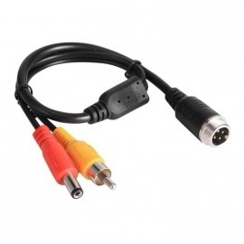 4 pin aviador hembra a RCA ref. 100317588