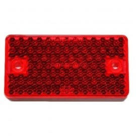 Catadioptrico rectangular rojo ref. 100317781