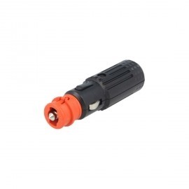 Clavija 12v m con led ref. 15217