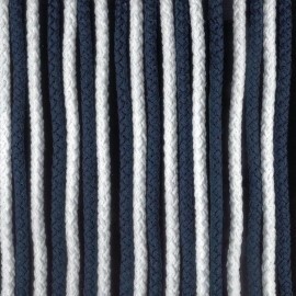 Cortina cordón azul/blanco 60×190 ref. 100318386
