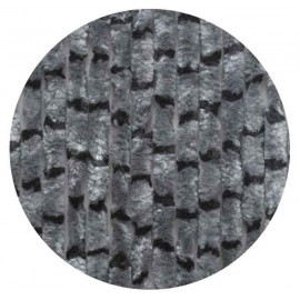 Cortina terciopelo van negro/gris 120×185 ref. 100318377