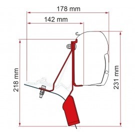 Kit F45 ford custom nugget 2015 98655Z114 ref. 100317373