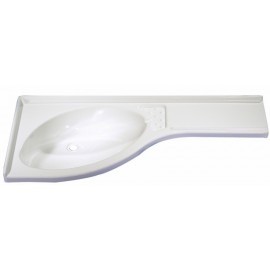 Lavabo L 84×38 blanco derecha ref. 058780757