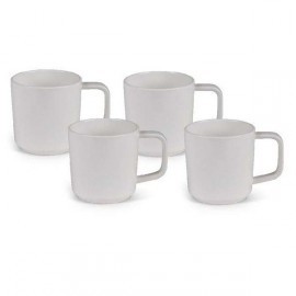 Pack 4 tazas kampa blanco frost ref. 100318402