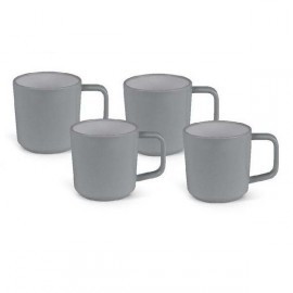 Pack 4 tazas kampa gris mist ref. 100318394