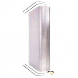 Persiana divisor baño 100×198 gris ref. 100318288