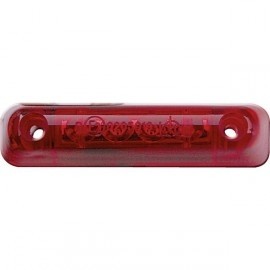 Piloto trasero LED rojo 65×16 ref. 100317824